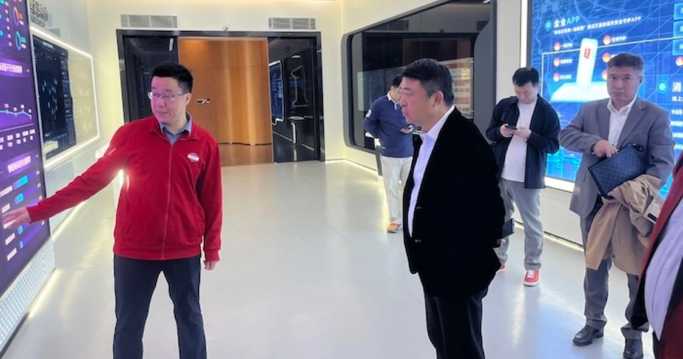 攜手中消在線，共繪智慧消防新藍(lán)圖